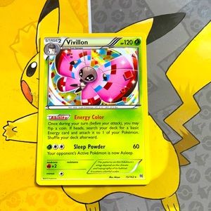 Vilvillon Pokémon card